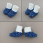 Preview: JULAWI Baby-Schuehchen  Papierschnittmuster2